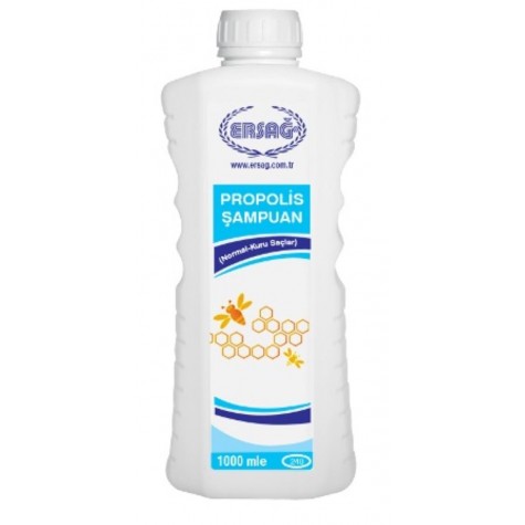 Ersağ Propolisli Şampuan (Normal-Kuru Saçlar) 1000 ML