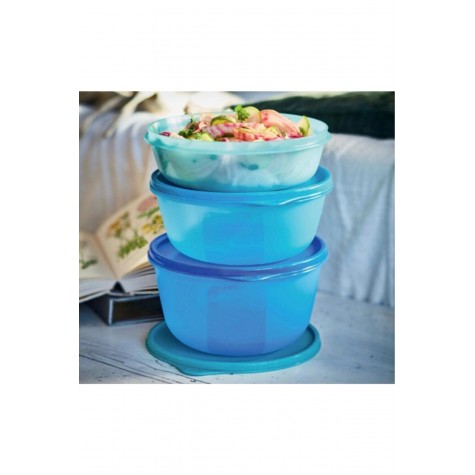 Tupperware Mucize Şekerler 1, 1.5 ve 2 lt Mavi